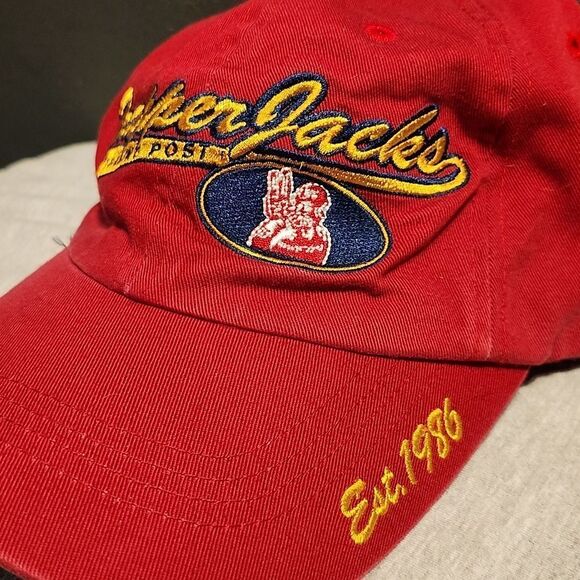 TrapperJacks Trading Post Anchorage Alaska Sliderback Hat - Picture 2 of 8